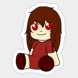 lazari doll chibi Sticker